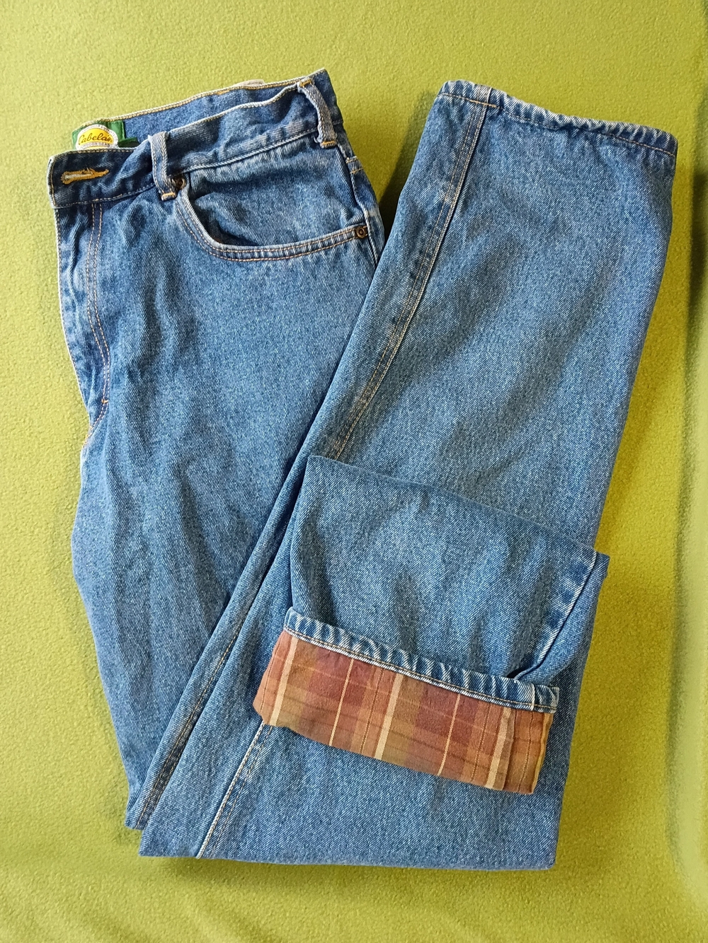 Cabela's Flannel Lined Men's Jeans